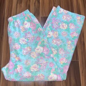 Small The Fox Collection pajama pants vintage